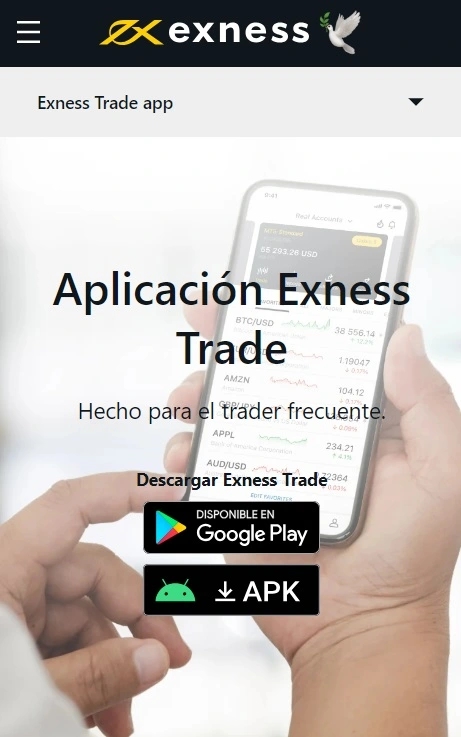 Trading Móvil con la Aplicación Exness